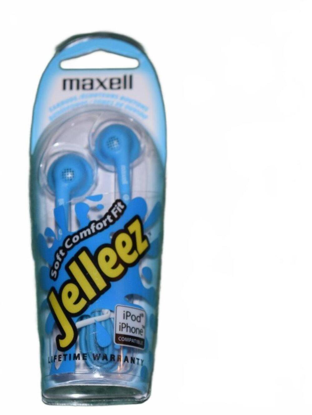Maxell EB-CB Jelleez 190521 Stereo EarBuds Caribbean Blue